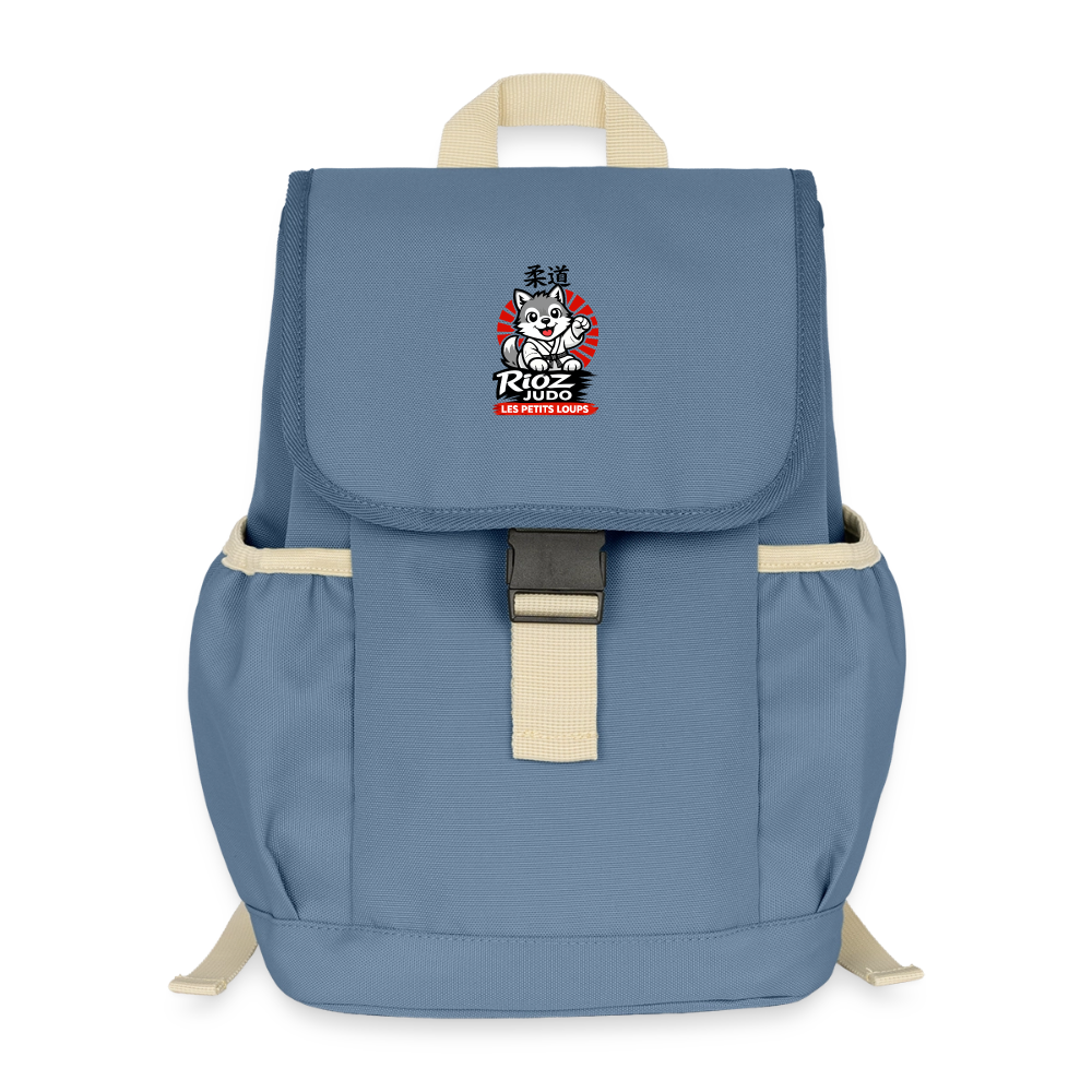 Image of Sac à dos BagBase — Les Petits Loups - gris bleu