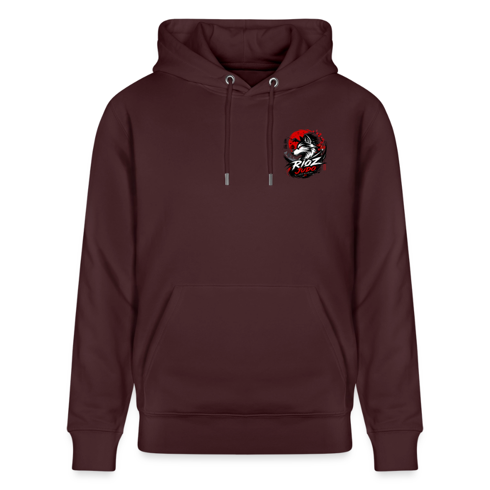 Image of Hoodie Essentielle Adulte — Rioz Judo - maroon