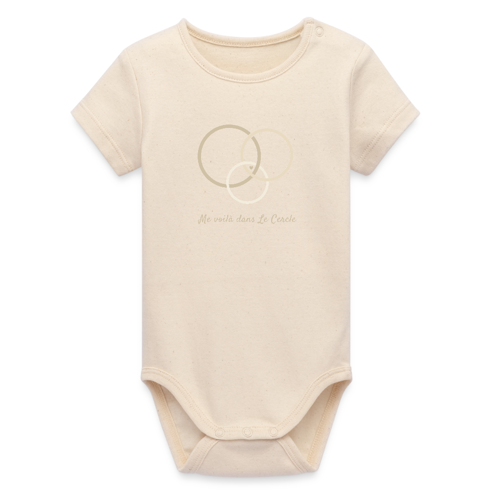 Image of Body Bébé Signature — Le Cercle s’agrandit - écru doux