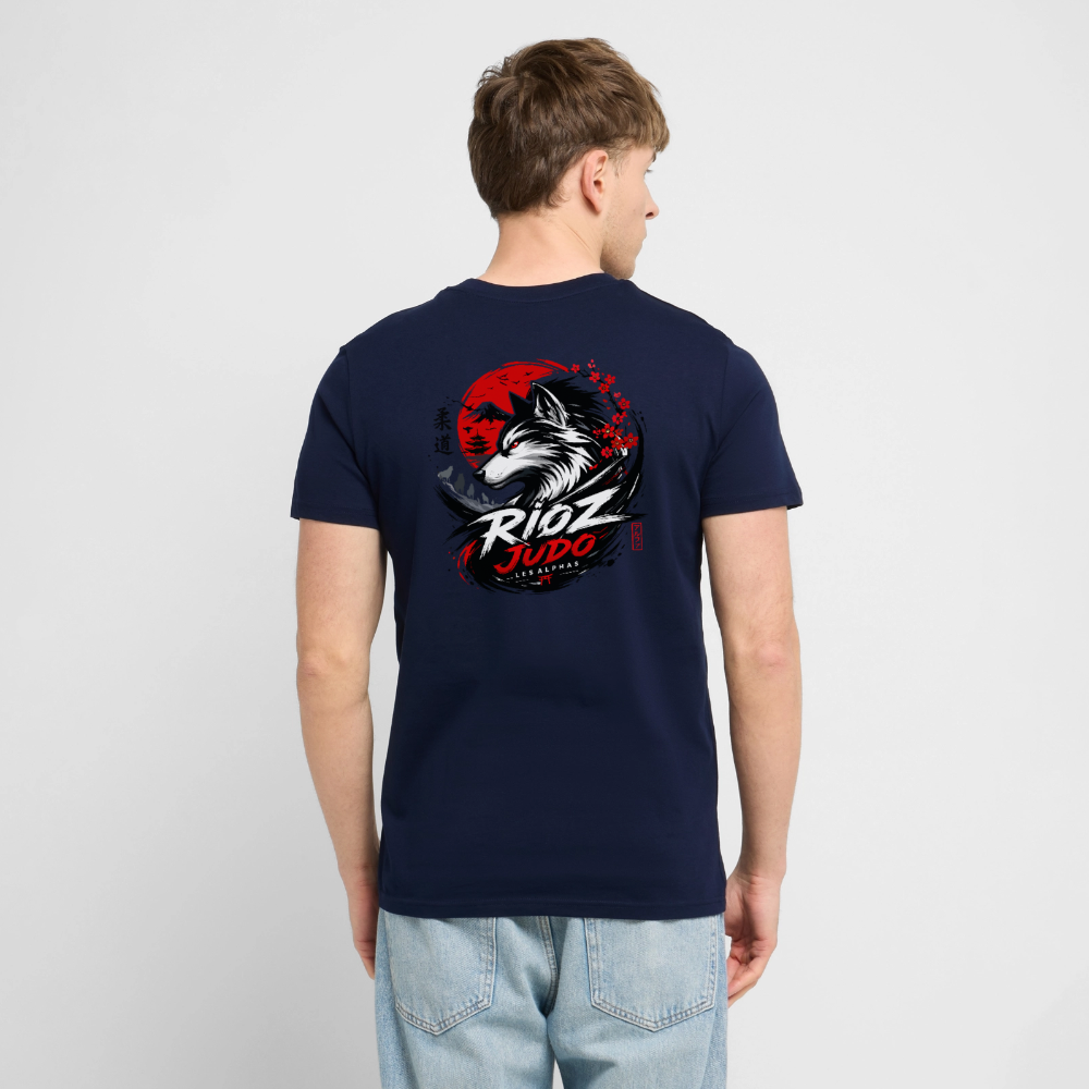 Image of T-shirt Signature Adulte — Rioz Judo - marine