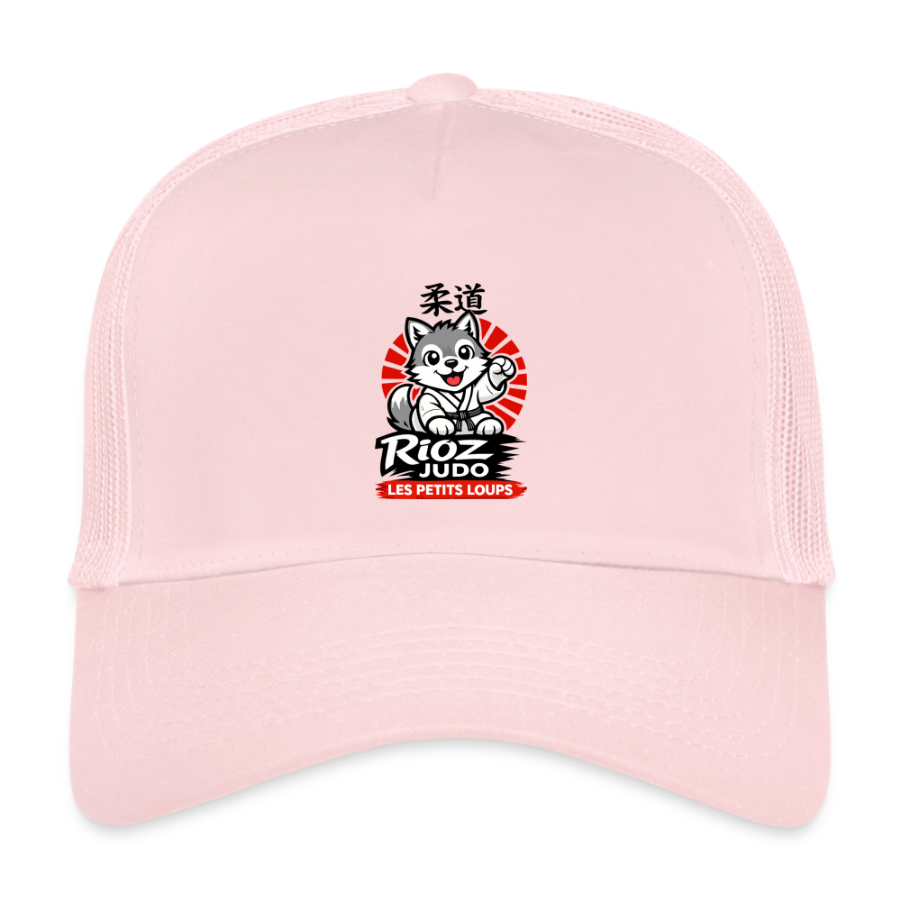 Image of Casquette Trucker — Les Petits Loups - rose pâle