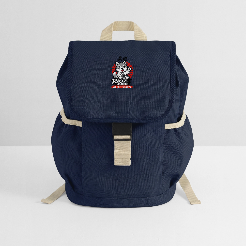 Image of Sac à dos BagBase — Les Petits Loups - bleu marine