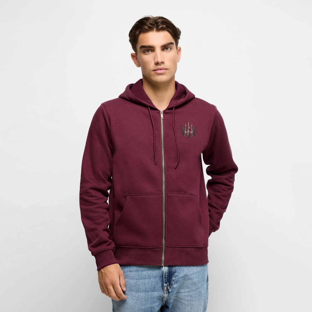 Image of Veste à Capuche Zippée – Trident AIS 84 - bourgogne