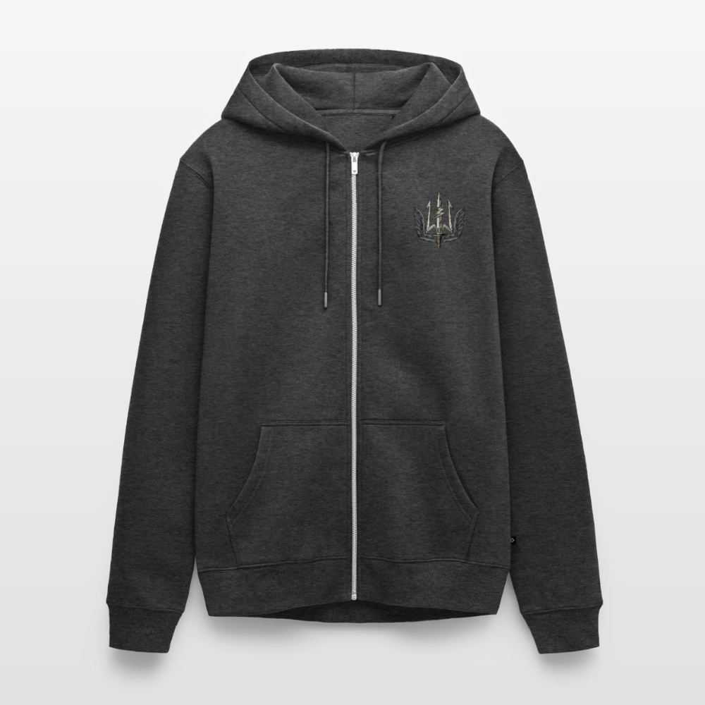 Image of Veste à Capuche Zippée – Trident AIS 84 - anthracite chiné
