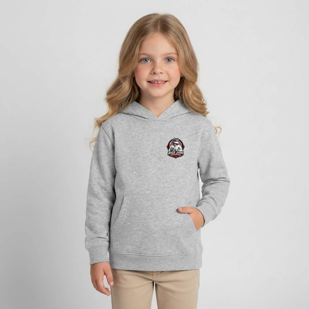 Image of Hoodie Essentielle — Les Louveteaux - gris chiné