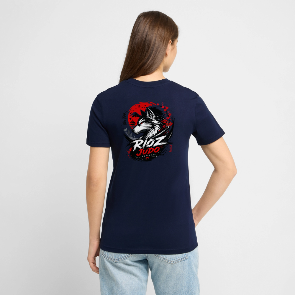 Image of T-shirt Signature Adulte — Rioz Judo - marine