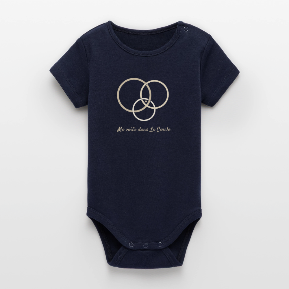 Body Bébé Signature — Le Cercle s’agrandit - marine