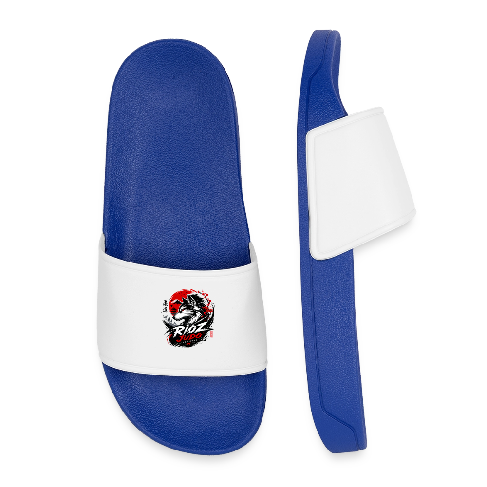 Image of Claquettes ado Dojo — ALPHA - bleu roi