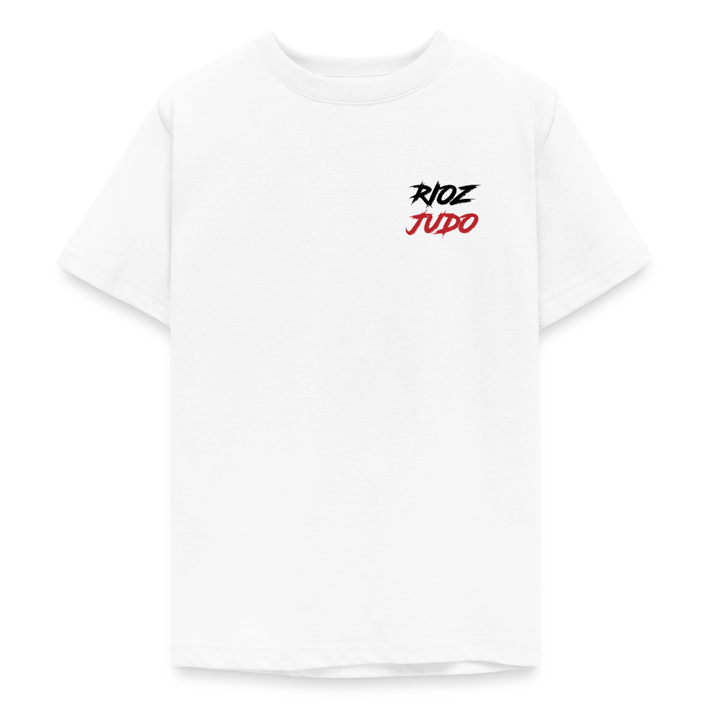 Image of T-shirt ado Dojo  — ALPHA - blanc