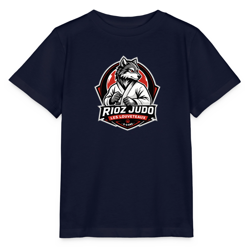 Image of T-shirt Essentielle — Les Louveteaux - marine