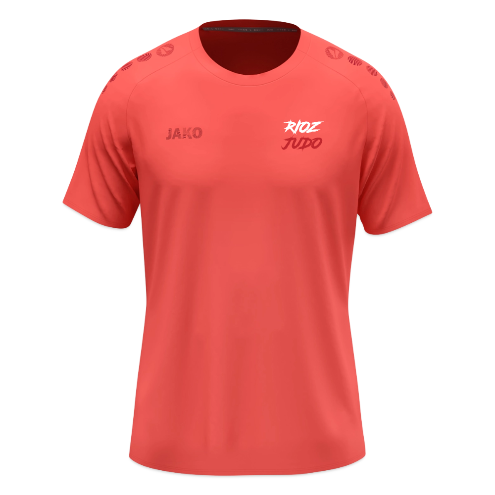 Image of T-shirt Training Light Adulte — Rioz Judo - corail