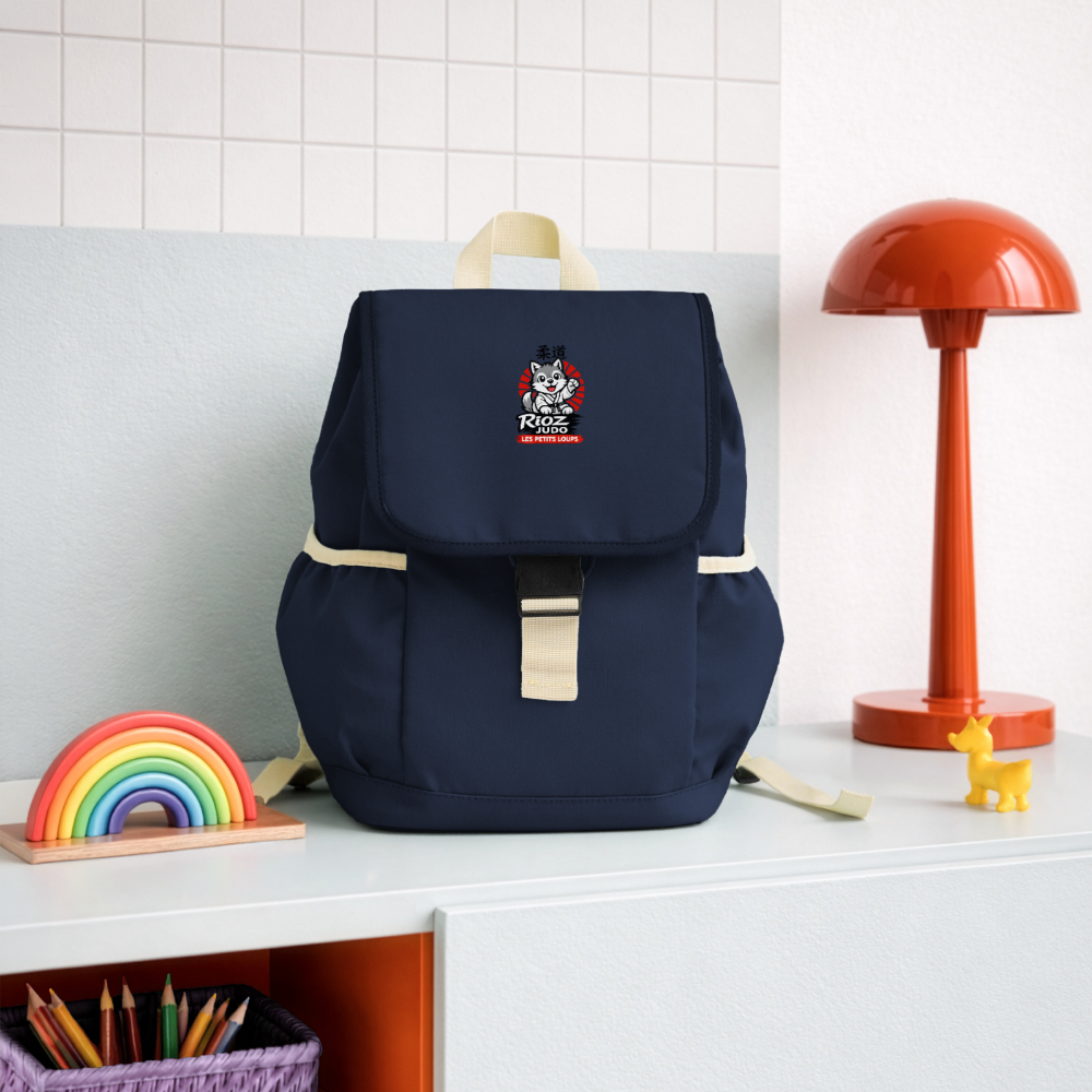 Image of Sac à dos BagBase — Les Petits Loups - bleu marine