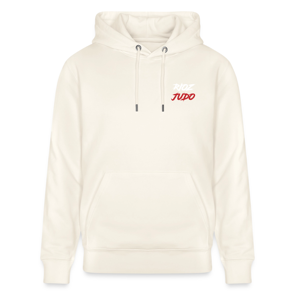 Image of Hoodie Signature Adulte — Rioz Judo - blanc nature