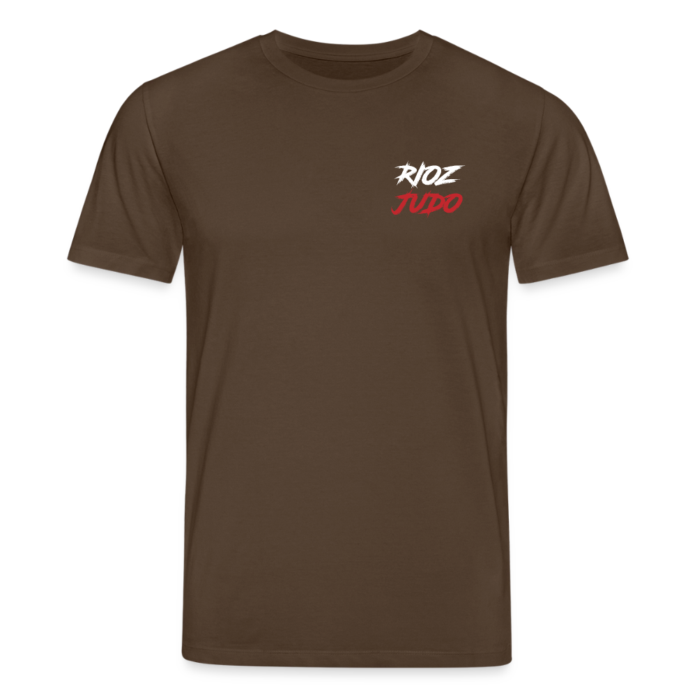 Image of T-shirt Signature Adulte — Rioz Judo - marron foncé